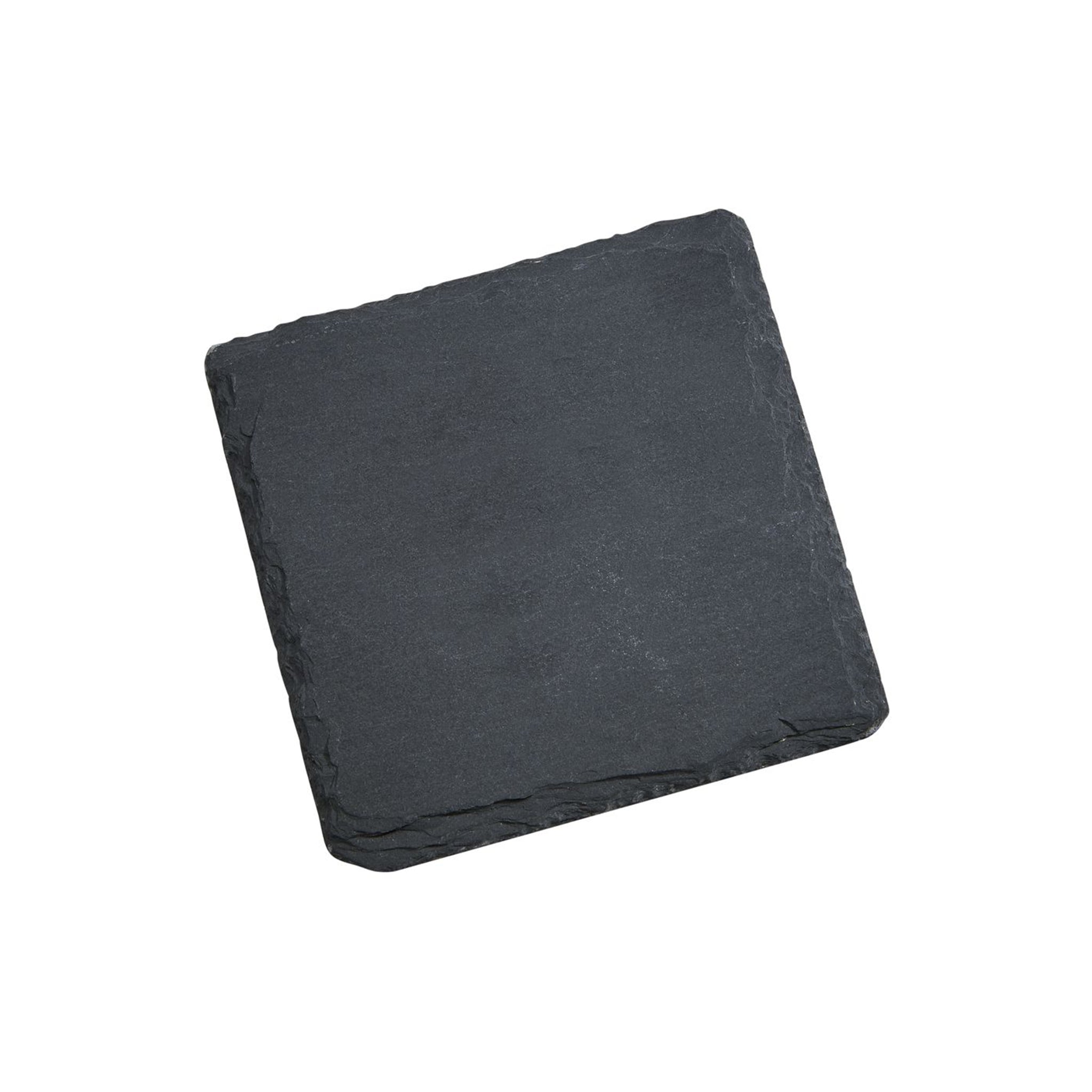 Set Of 4 Slate Coasters 4" Square - Metromarketstore