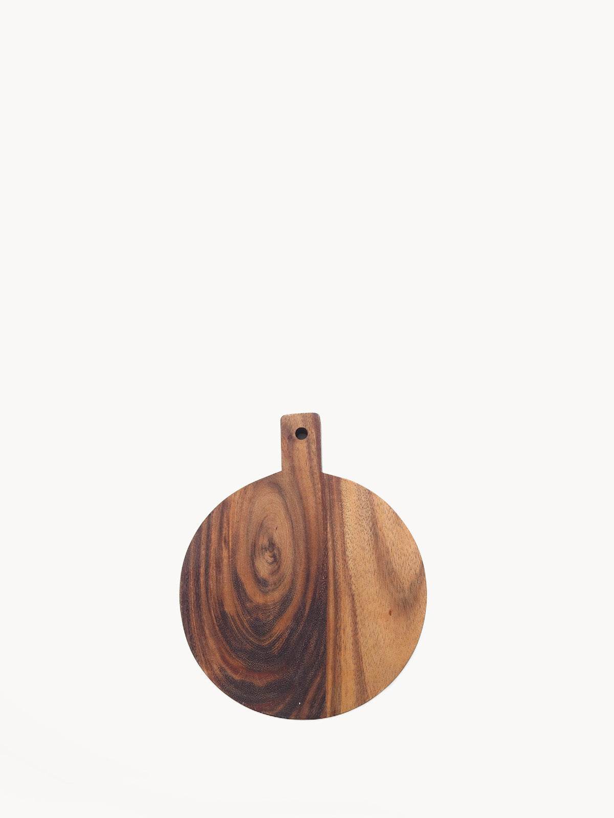 Wooden Round Serving Board - Small - Metromarketstore