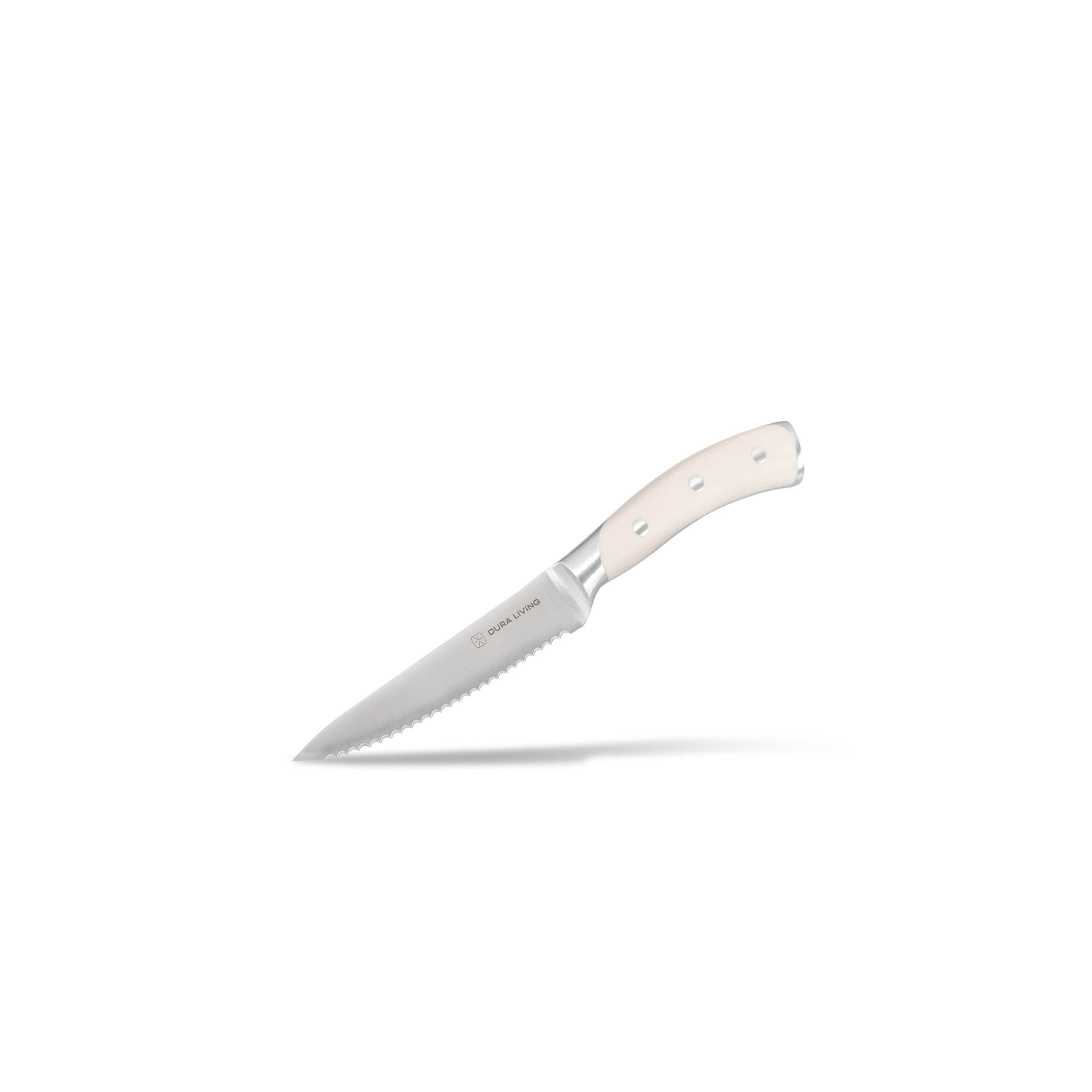Elite Set of 4 Steak Knives - Cream - Metromarketstore