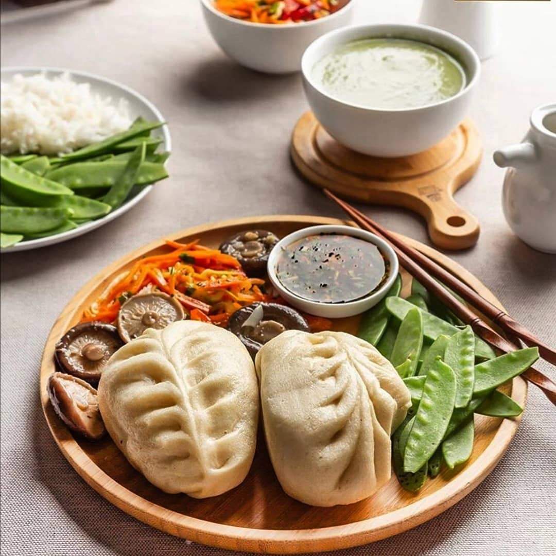 Bamboo Round Plate 9" inch |For Appetizers / Barbecue / Steak - Metromarketstore