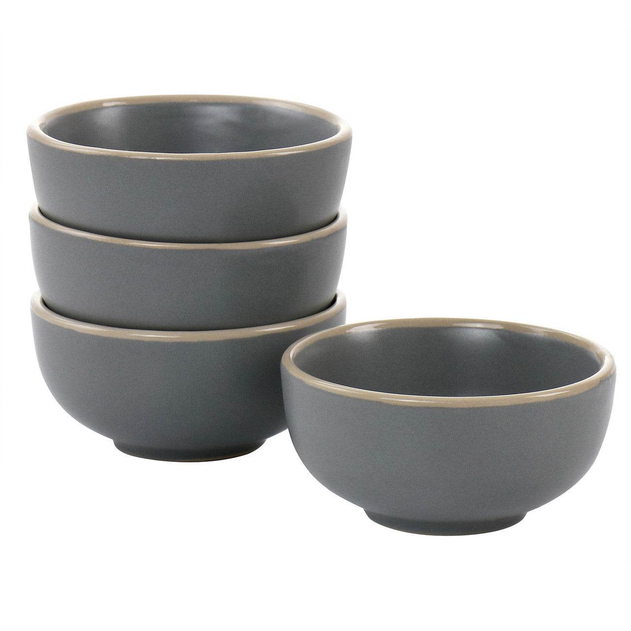 Gibson Home Rockaway 4 Piece 3.5in Fruit Bowl Set - Metromarketstore