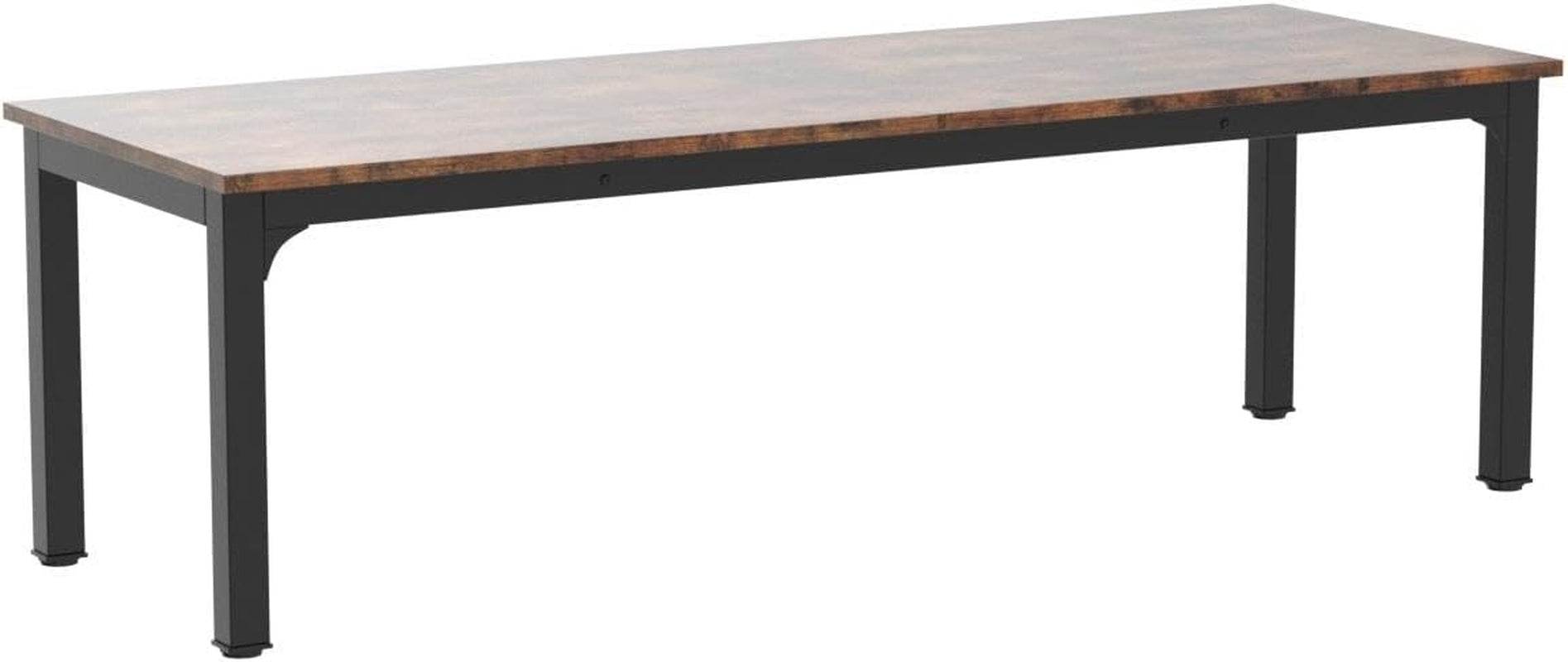 78.7 Inches Extra Long Computer Desk 2 Person Desk, Double Long Desk, Workstaion for Home Office-4