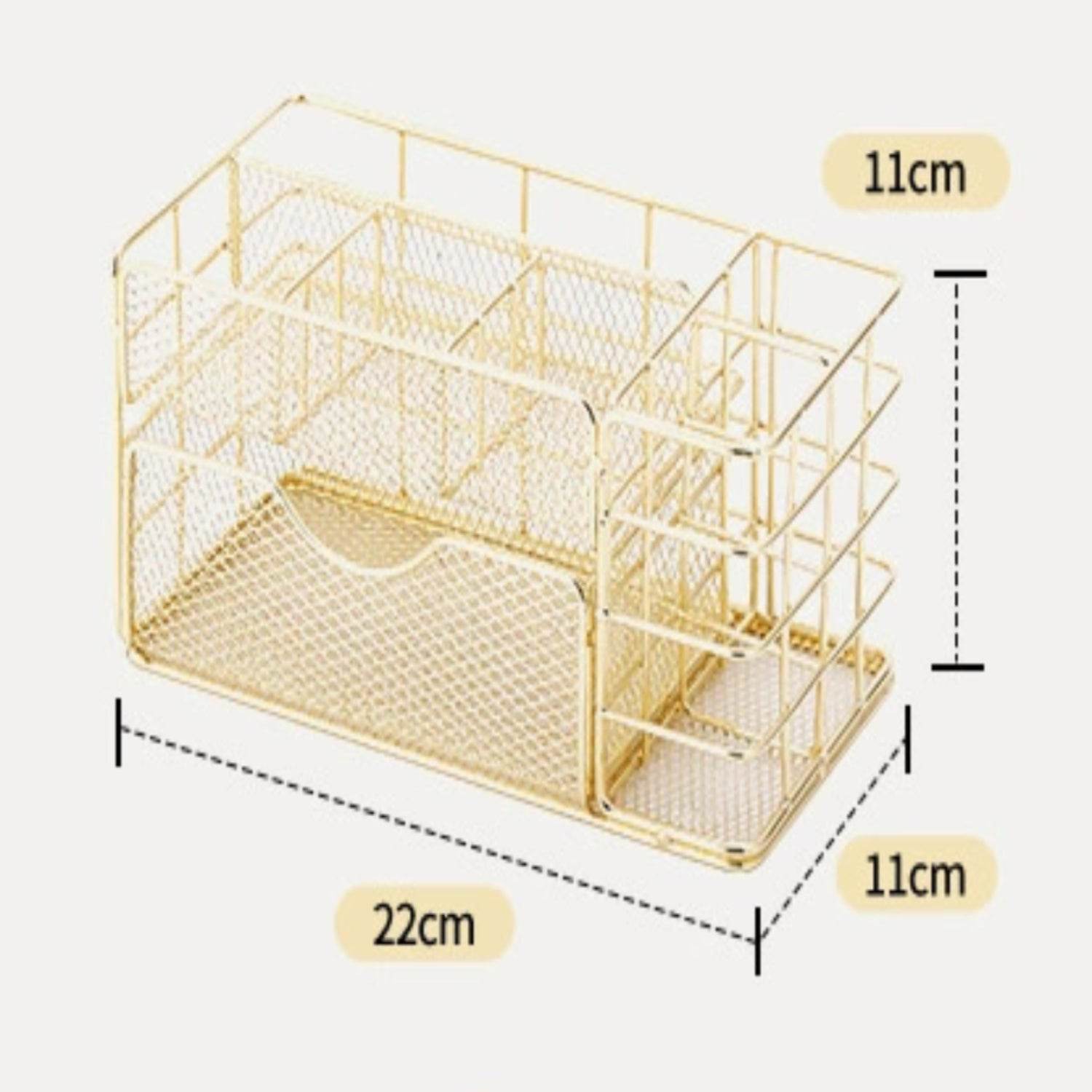 Nordic desktop multi-layer metal drawer storage box - Metromarketstore