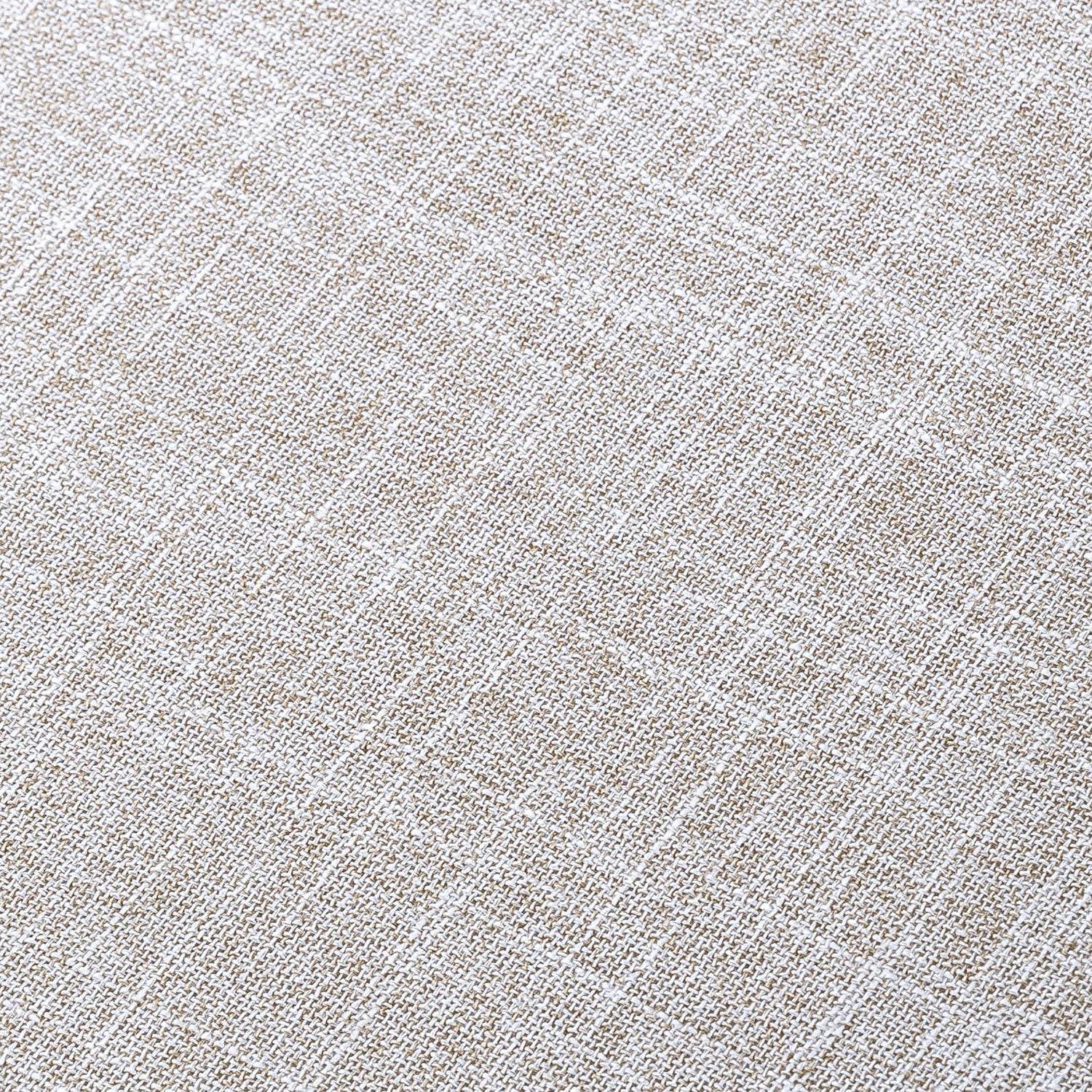 Beige Easy Assembly Loveseat Sofa-1