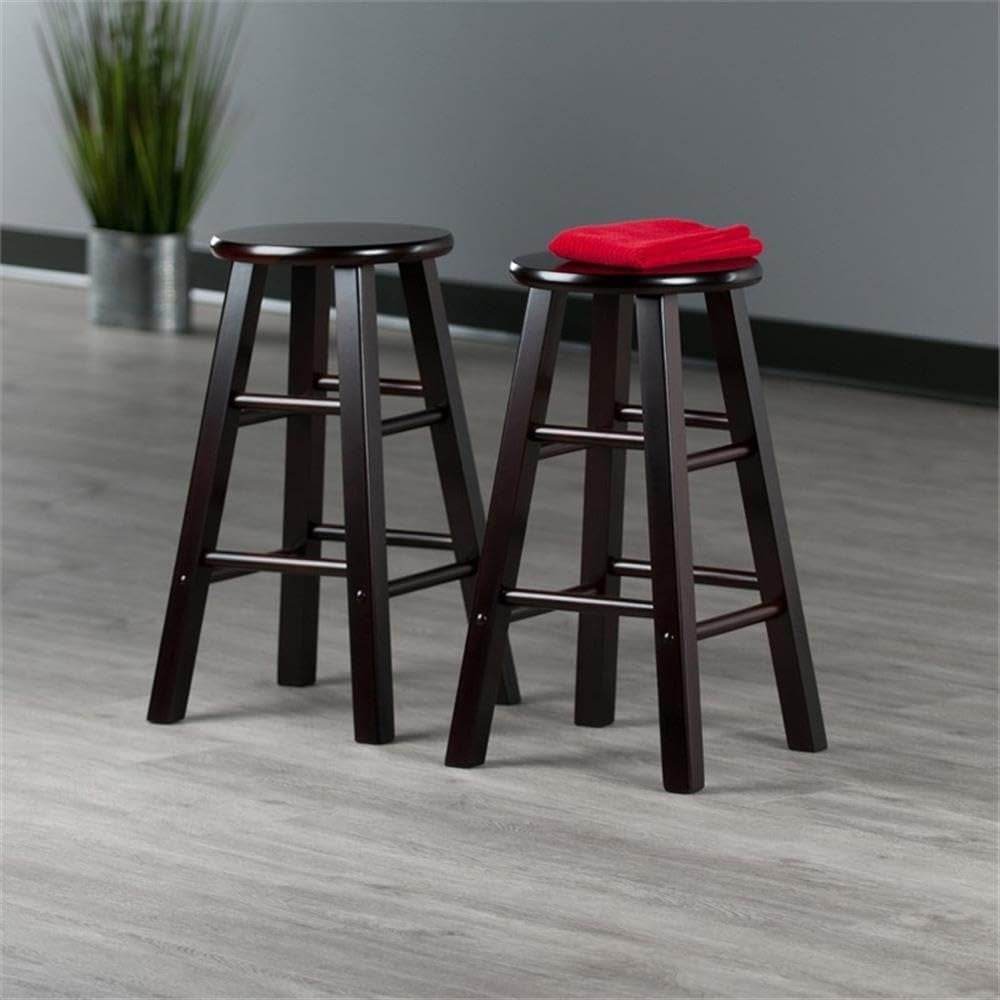 Element 2-Piece 24In Counter Stool Set, Espresso - Metromarketstore