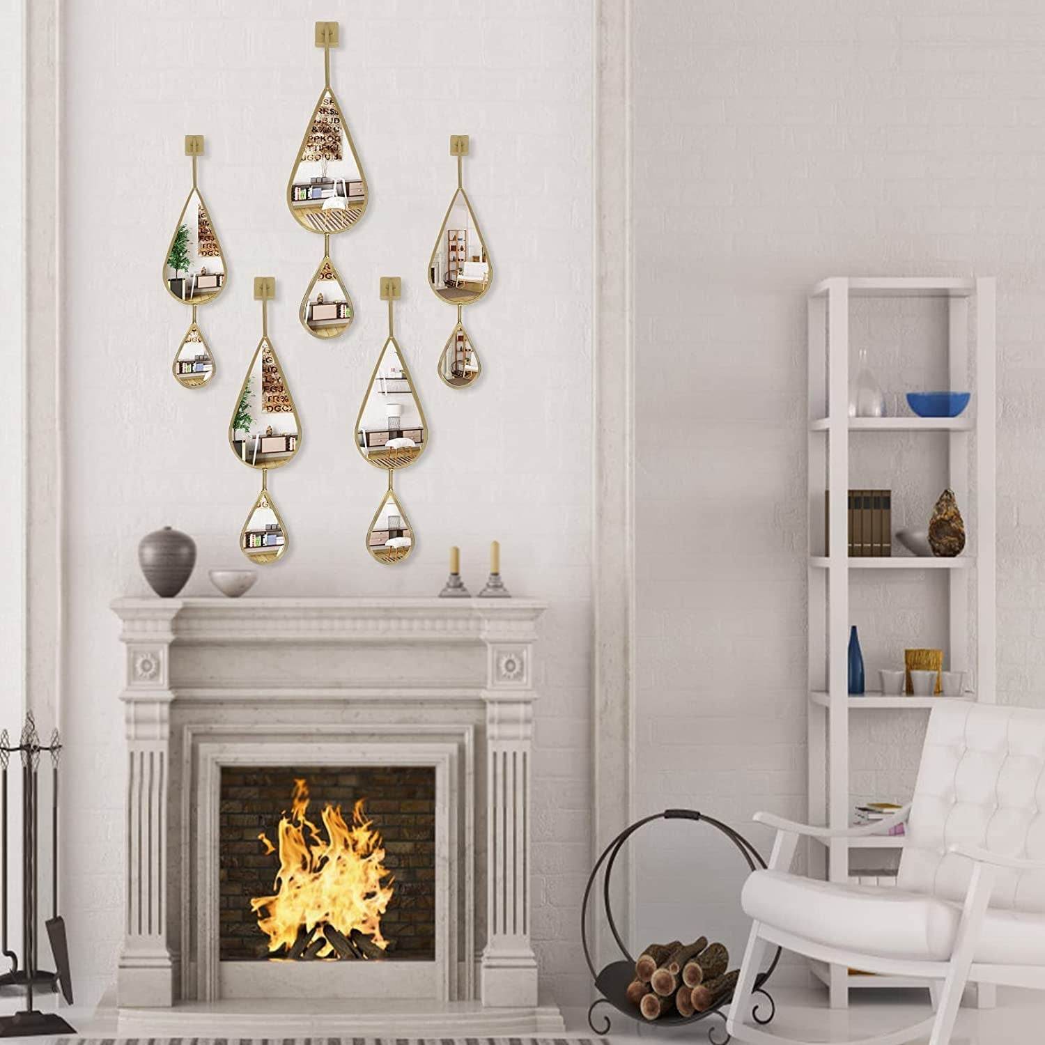 Wall Mirror Decorative Mirrors, 5-Pack - Metromarketstore