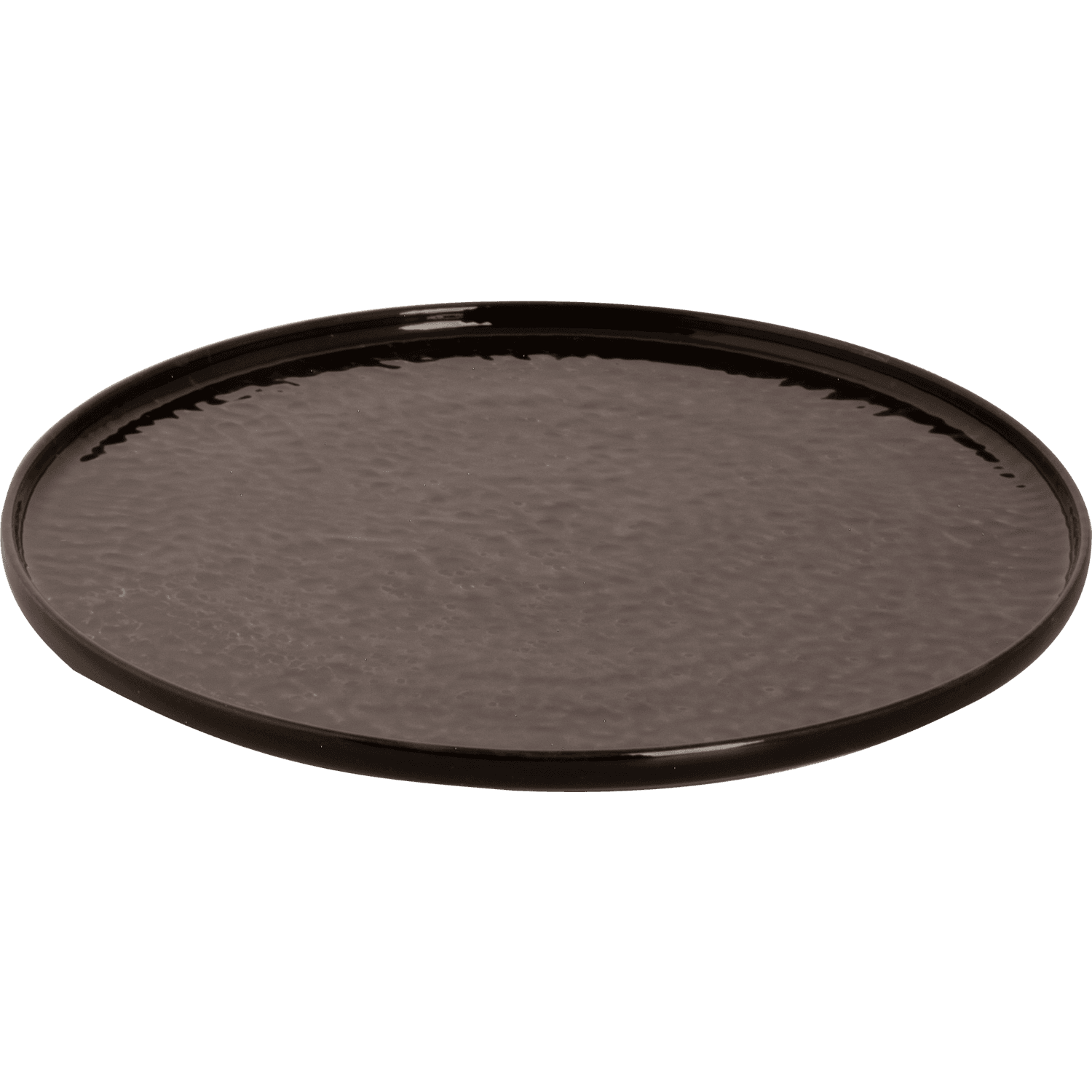[ Set of 12 ] PLATE 28 BLACK TAHITI 11 inch - Metromarketstore