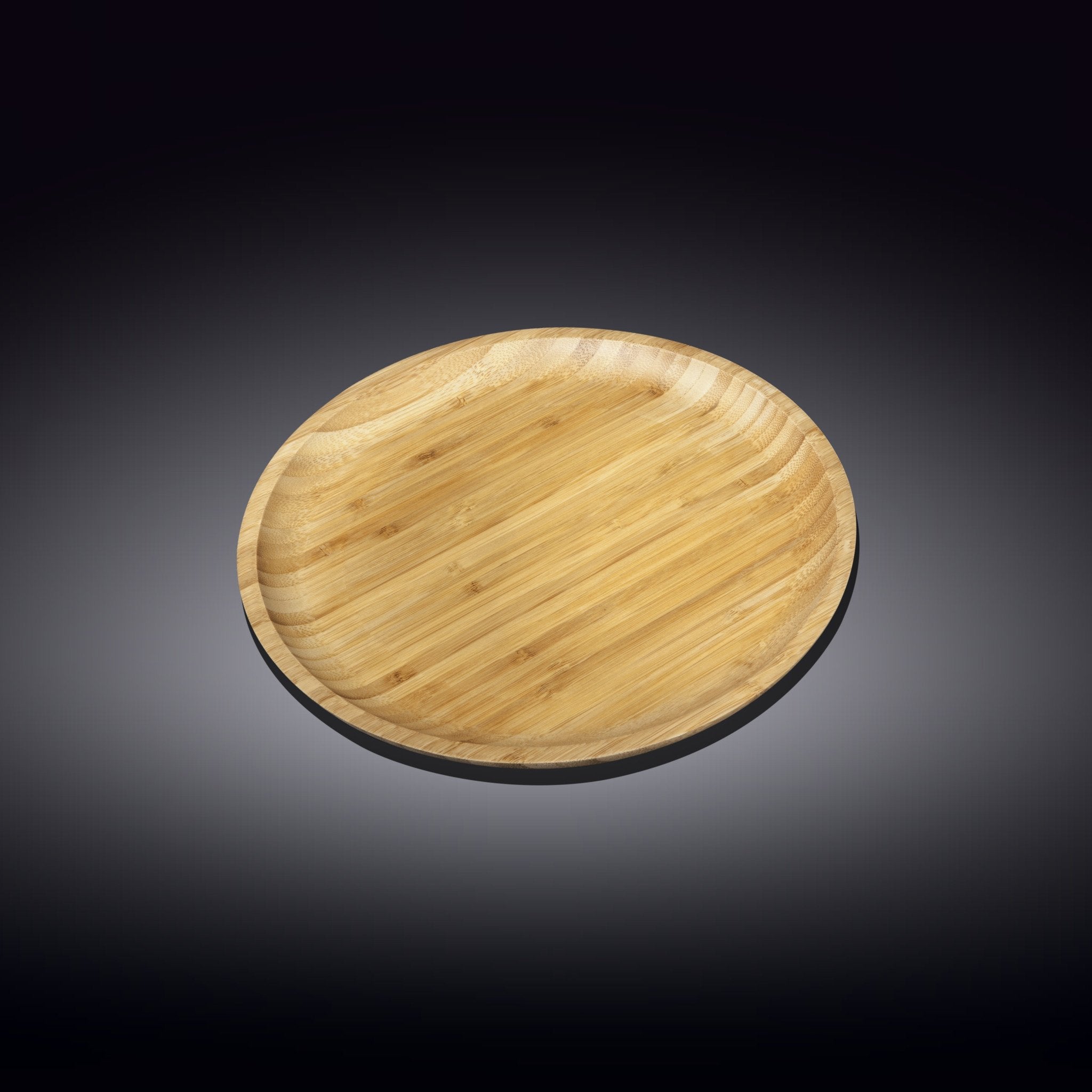 Bamboo Round Plate 7" inch | For Appetizers / Barbecue - Metromarketstore