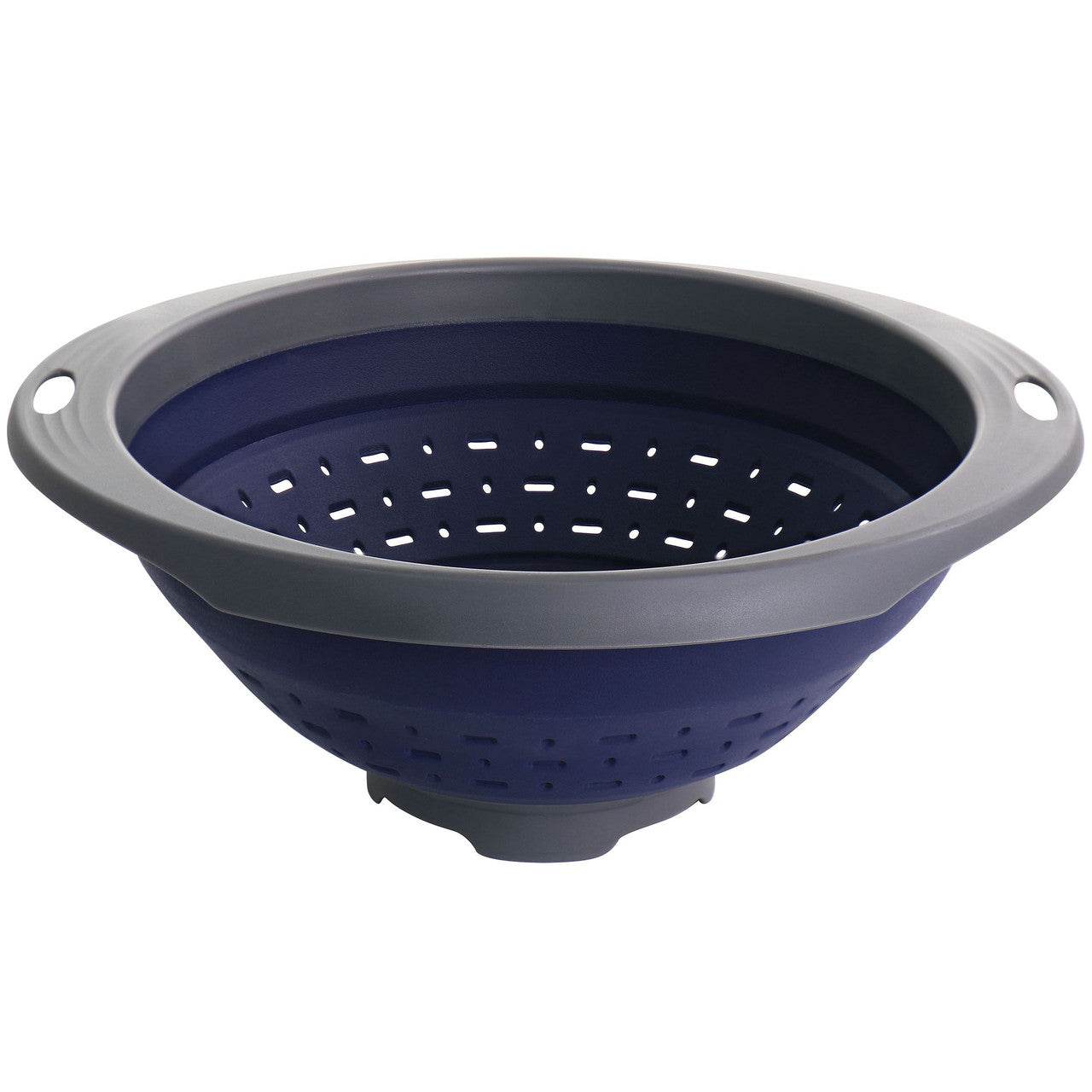 Oster Bluemarine Collapsible Polypropylene Colander in Navy - Metromarketstore