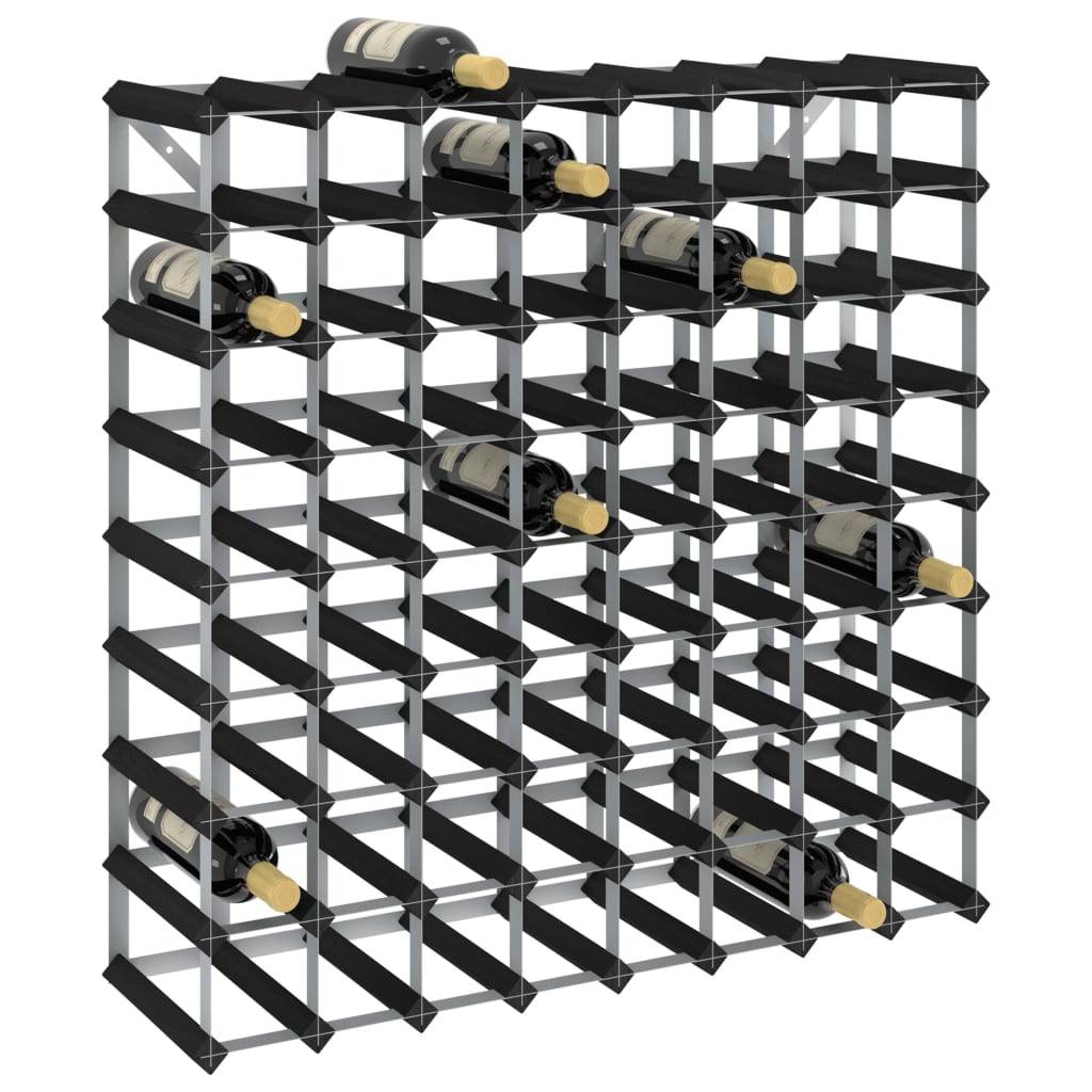 vidaXL Countertop Wine Rack Bottle Holder Wine Storage Organizer Solid Wood - Metromarketstore