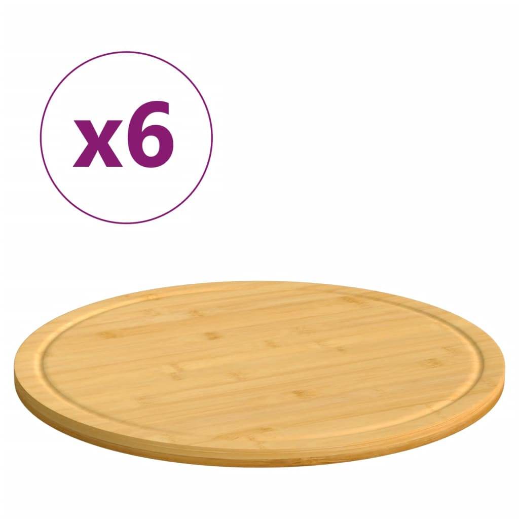 vidaXL Cutting Board Snack Cheese Board with Juice Groove for Kitchen Bamboo - Metromarketstore