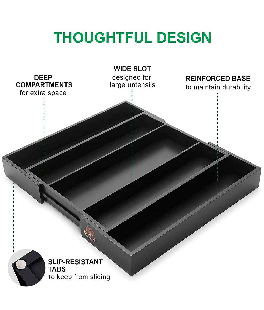 Black Utensil Organizer - Metromarketstore