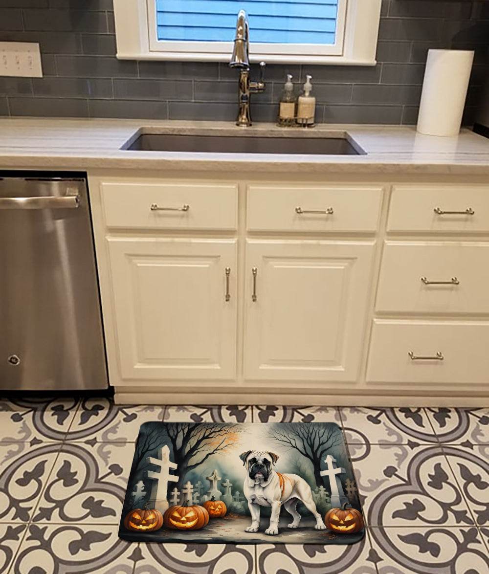 Boxer Spooky Halloween Memory Foam Kitchen Mat - Metromarketstore