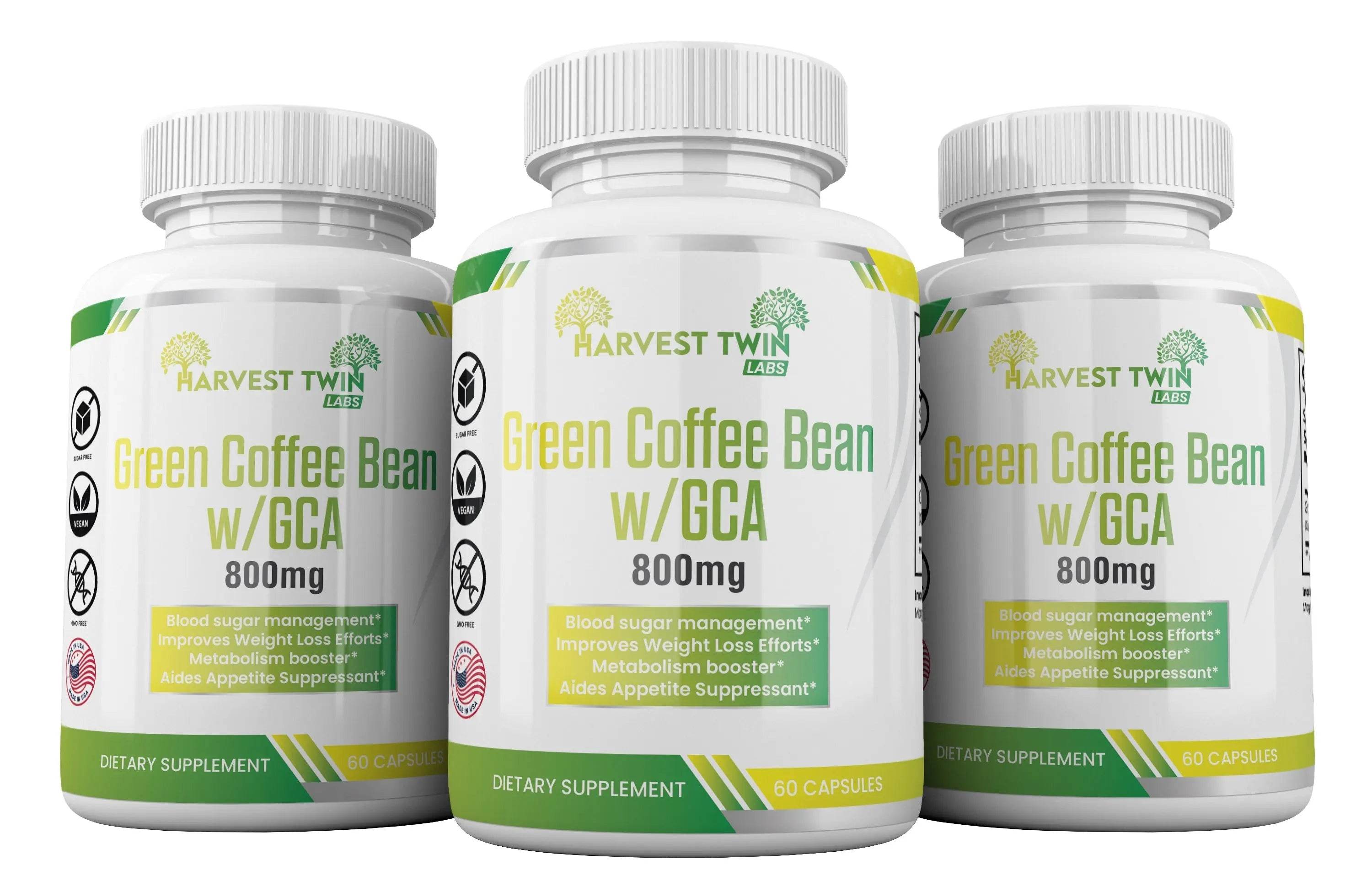 Green Coffee Bean w/GCA - 800mg - Metromarketstore