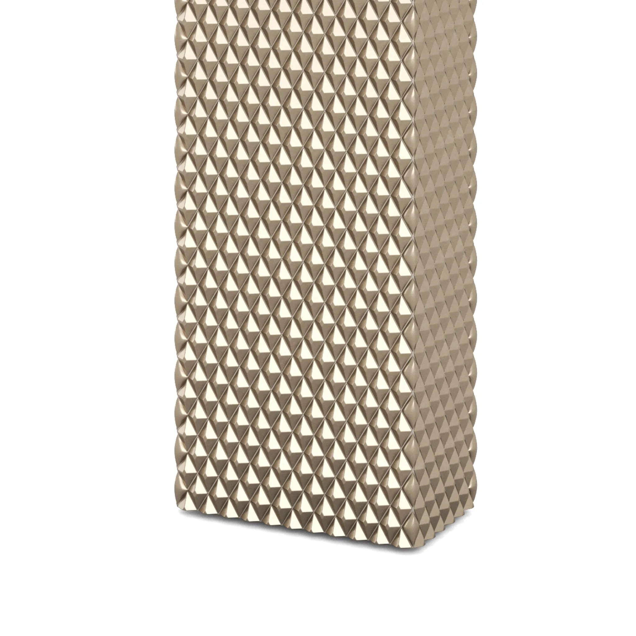 HMS Classic 29" Gold Waffle Crystal Table Lamps with White Shade Set of Two - Metromarketstore