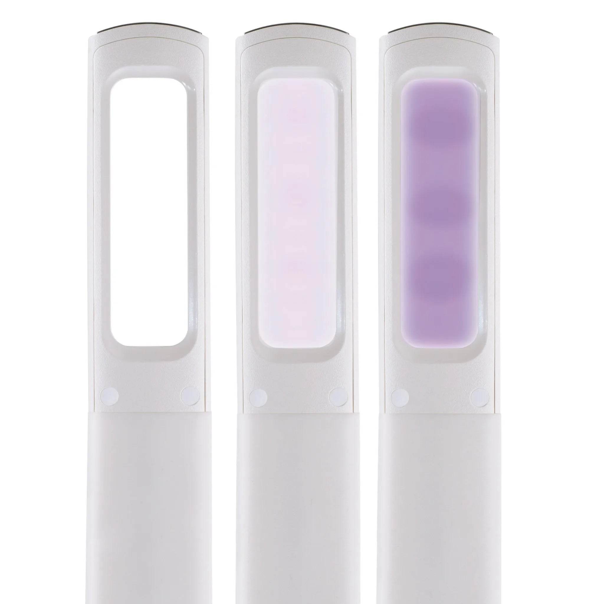 HMS Contemporary White LED Desk Lamp with Sanitizing Features Table Lamps - Metromarketstore