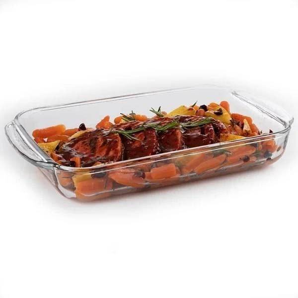 Glass 3-Piece Bakeware Oven Safe Casserole Baking Dish Set - Dishwasher Safe - Metromarketstore