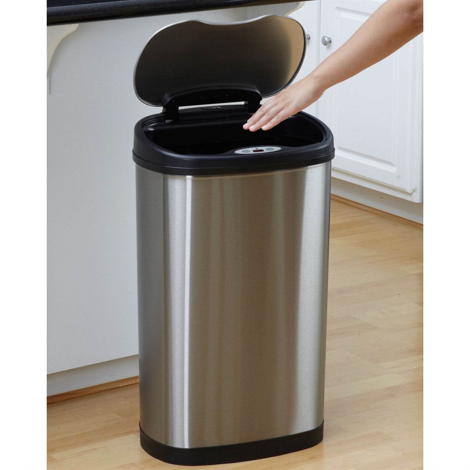 Stainless Steel 13 Gallon Touchless Kitchen Trash Can - Metromarketstore