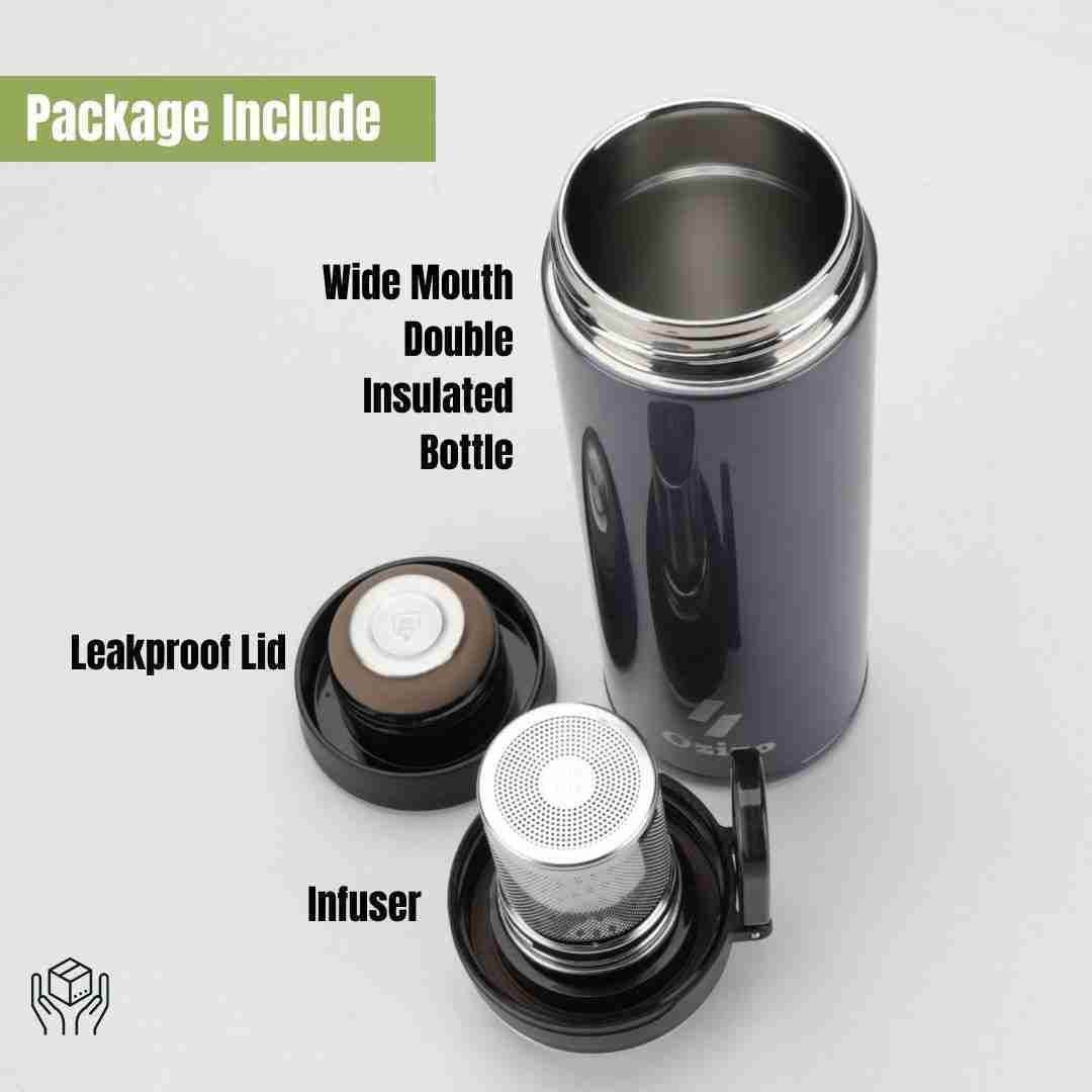 18oz Insulated Infuser Bottle - Metromarketstore