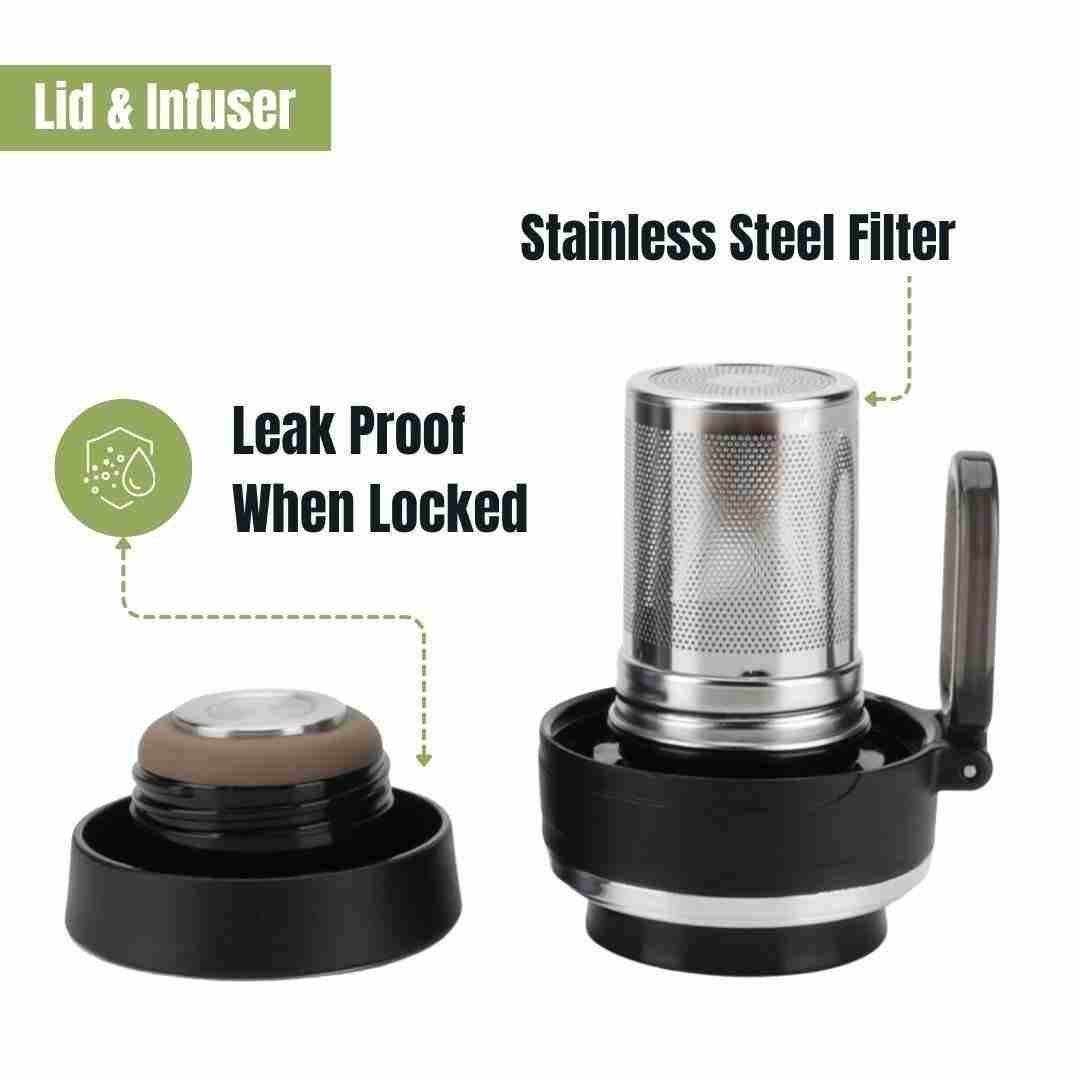 18oz Insulated Infuser Bottle - Metromarketstore