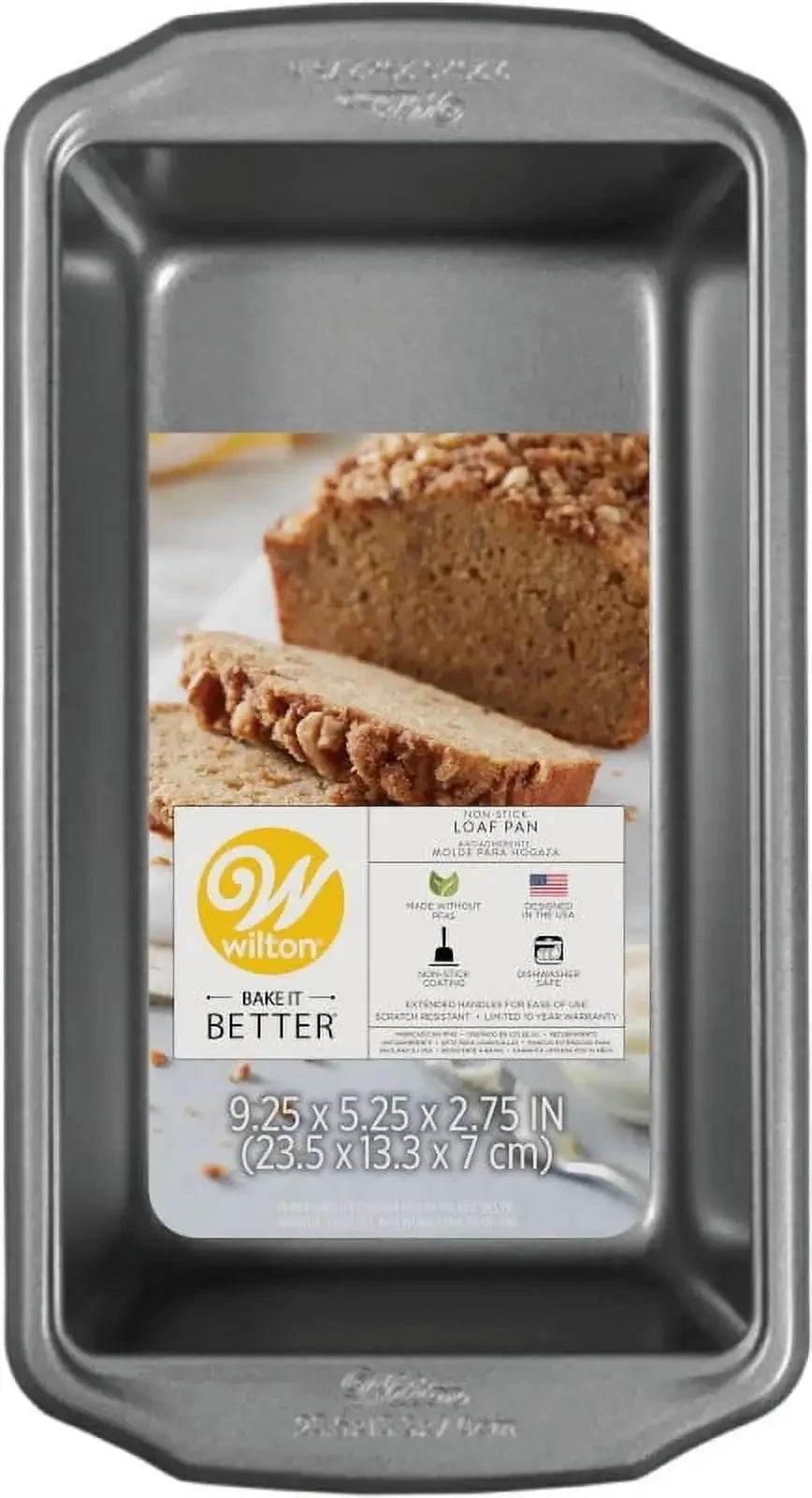 Bake It Better Steel Non-Stick Large Loaf Pan - Metromarketstore