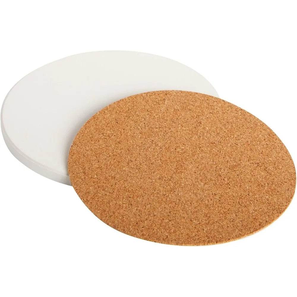 12 Round Unglazed Ceramic Tiles - Metromarketstore