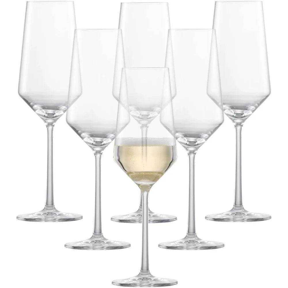 ZWIESEL GLAS Pure Collection Champagne Glasses Set - 6 Pack - Metromarketstore