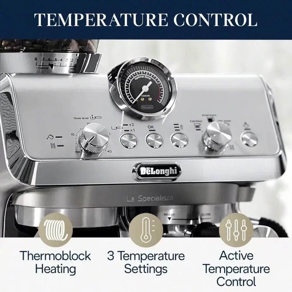 La Specialista Espresso Machine with Grinder, Steamer, & Milk Frother - Metromarketstore