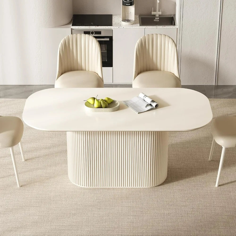 70" Rectangle Dining Table for 4-6 - Metromarketstore