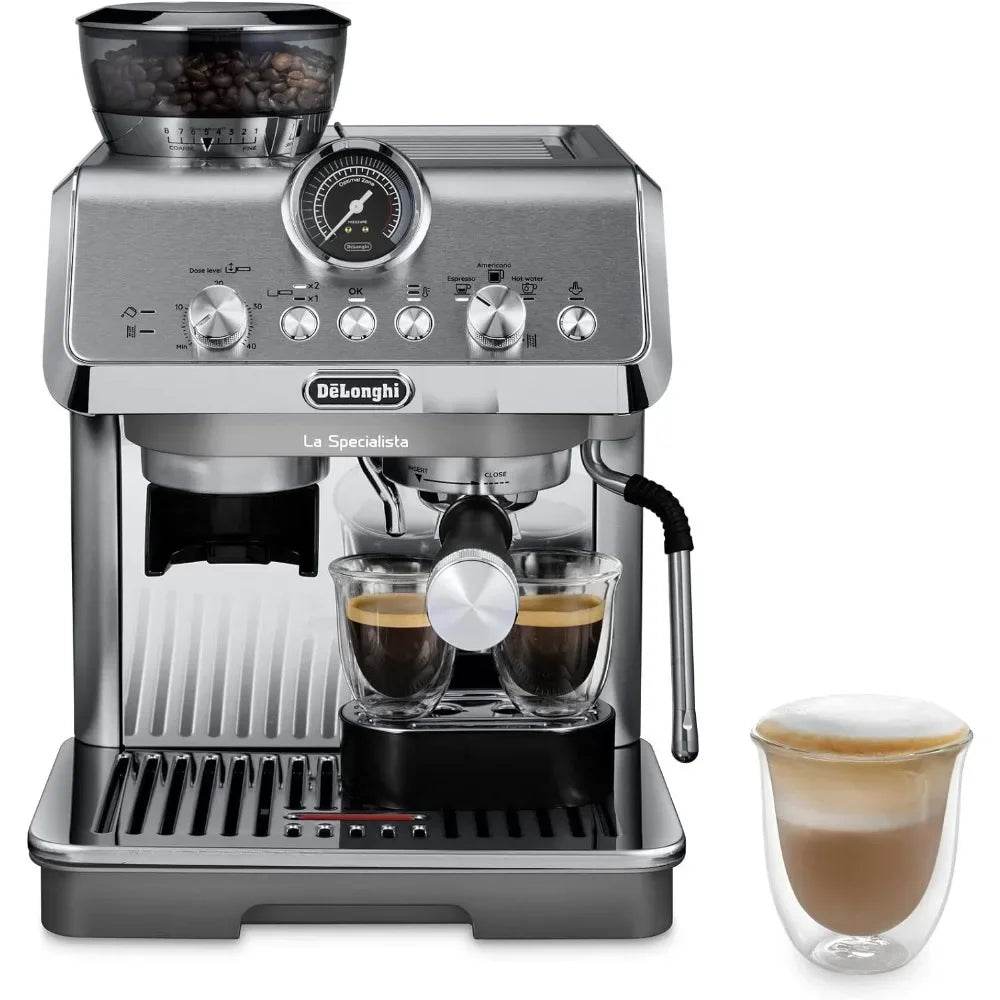 La Specialista Espresso Machine with Grinder, Steamer, & Milk Frother - Metromarketstore