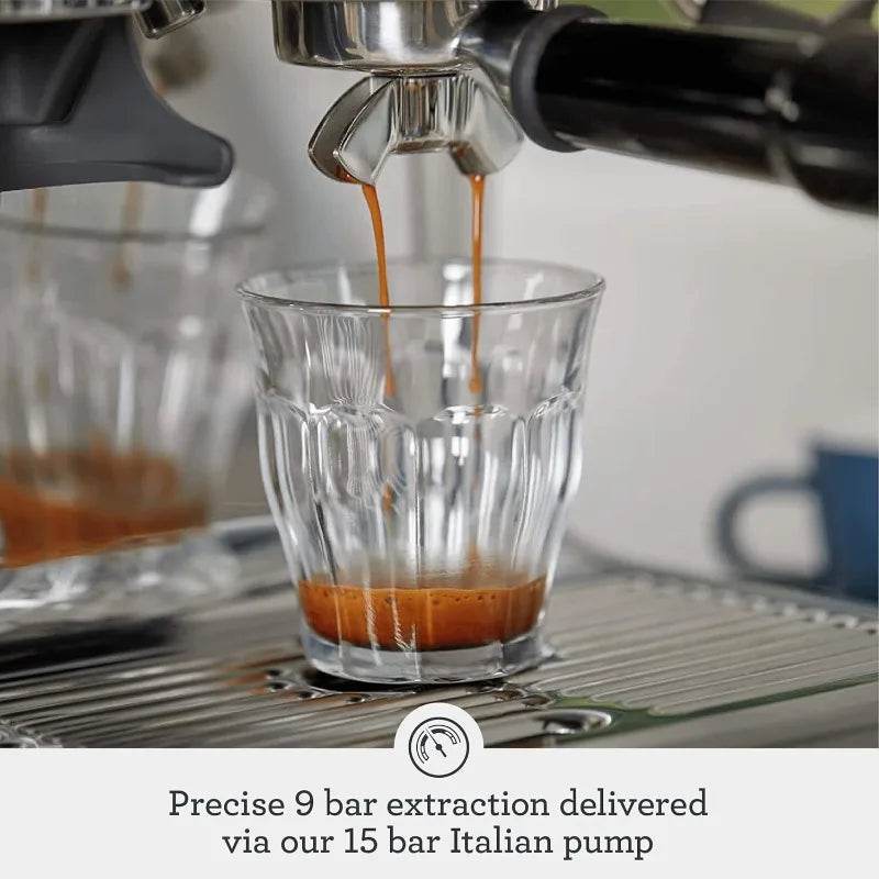 Breville Barista Express Espresso Machine, Brushed Stainless Steel - Metromarketstore