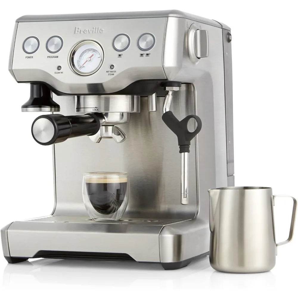 Infuser Espresso Machine, Brushed Stainless Steel - Metromarketstore