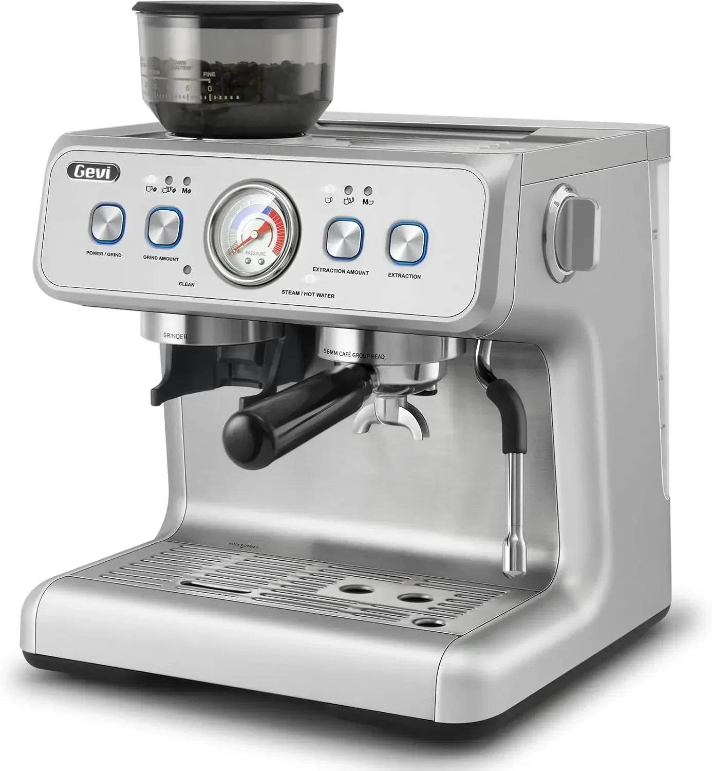 Dual Boiler Espresso Machine EzBru 2000 - Metromarketstore