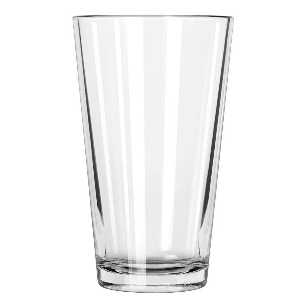 4 Pack Everyday Clear Pint Glasses Durable 16oz - Metromarketstore