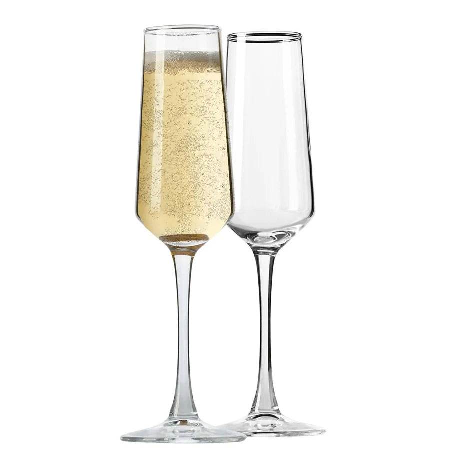 2 Pieces Luxury Crystal Champagne Flutes - Metromarketstore