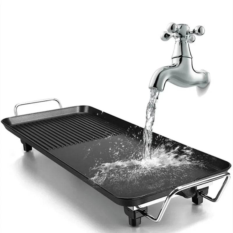 1500W Outdoor Indoor Griddle Large Barbecue Hot Plate - Metromarketstore