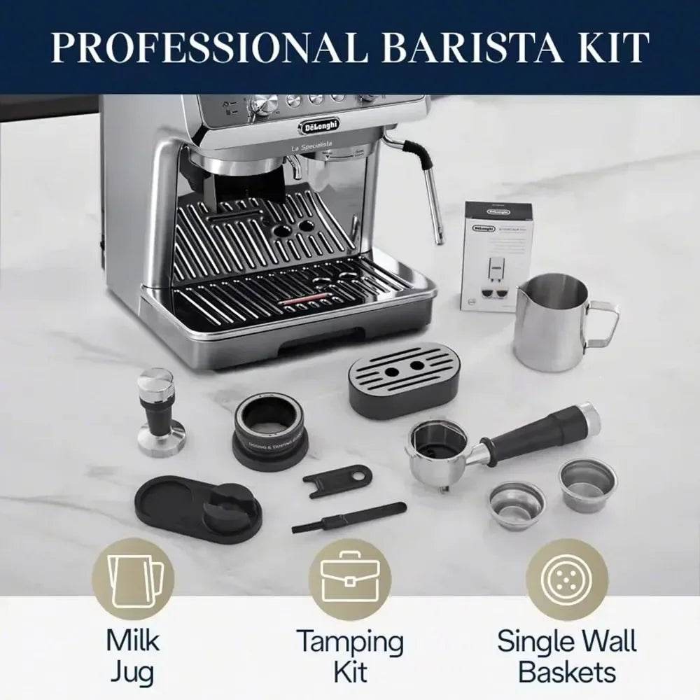 La Specialista Espresso Machine with Grinder, Steamer, & Milk Frother - Metromarketstore