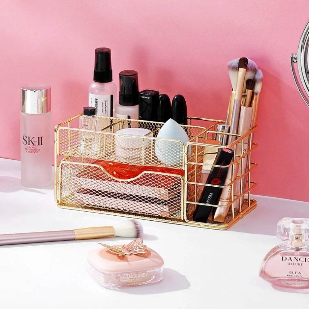 Nordic desktop multi-layer metal drawer storage box - Metromarketstore