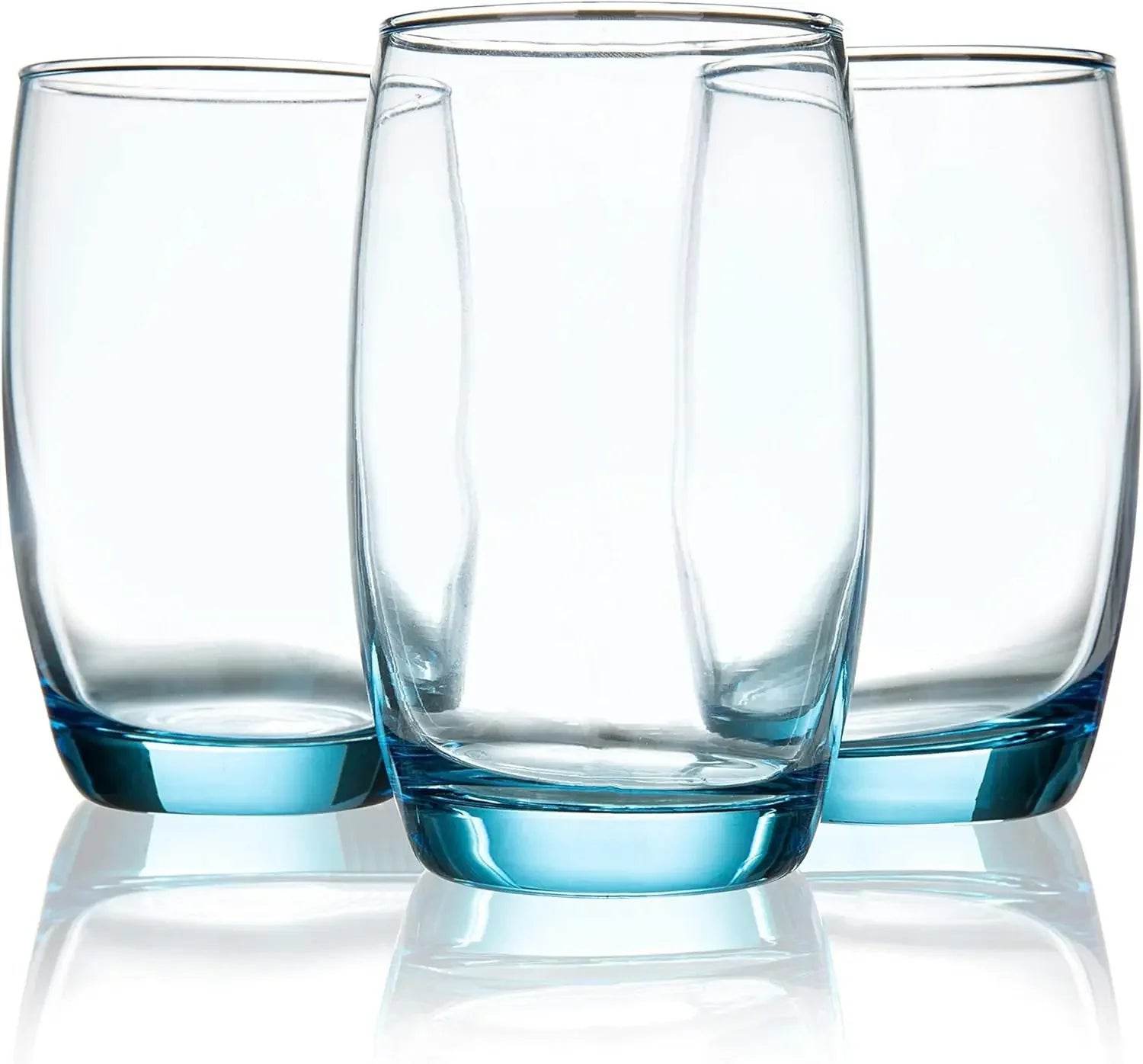 13 Oz Italian-Style Drinking Glasses, Set of 6 - Metromarketstore