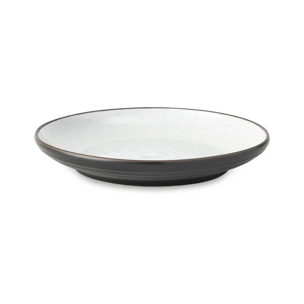 Ceramic Salad Plate Rustic Round Dinnerware - Metromarketstore