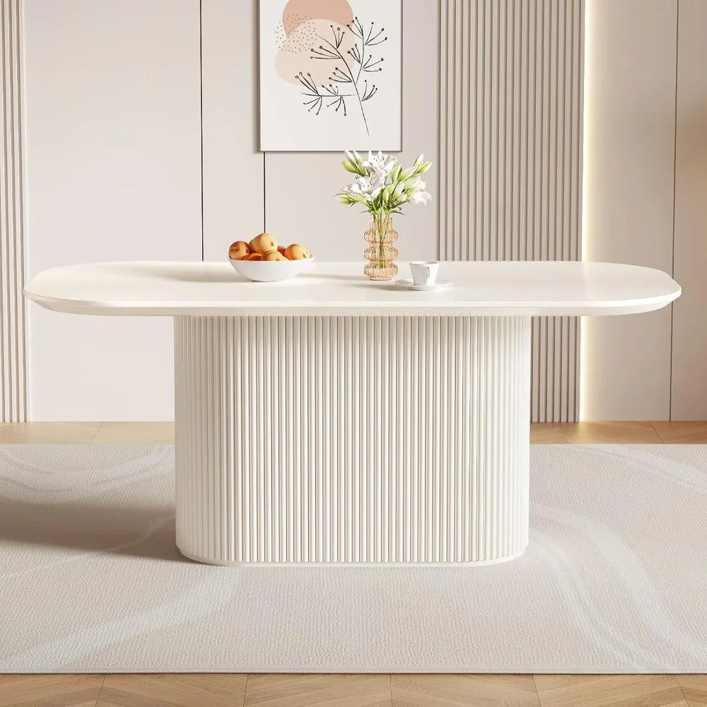 70" Rectangle Dining Table for 4-6 - Metromarketstore