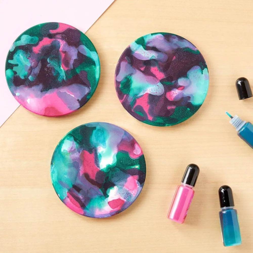 12 Round Unglazed Ceramic Tiles - Metromarketstore