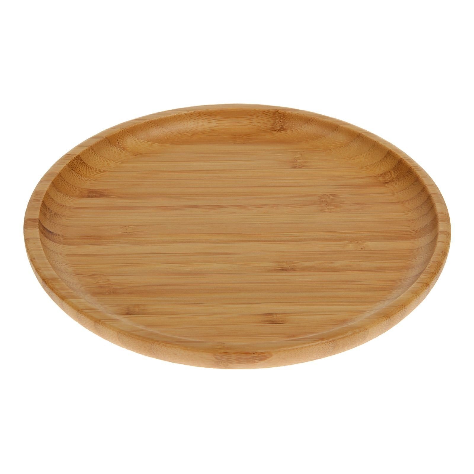 Bamboo Round Plate 9" inch |For Appetizers / Barbecue / Steak - Metromarketstore