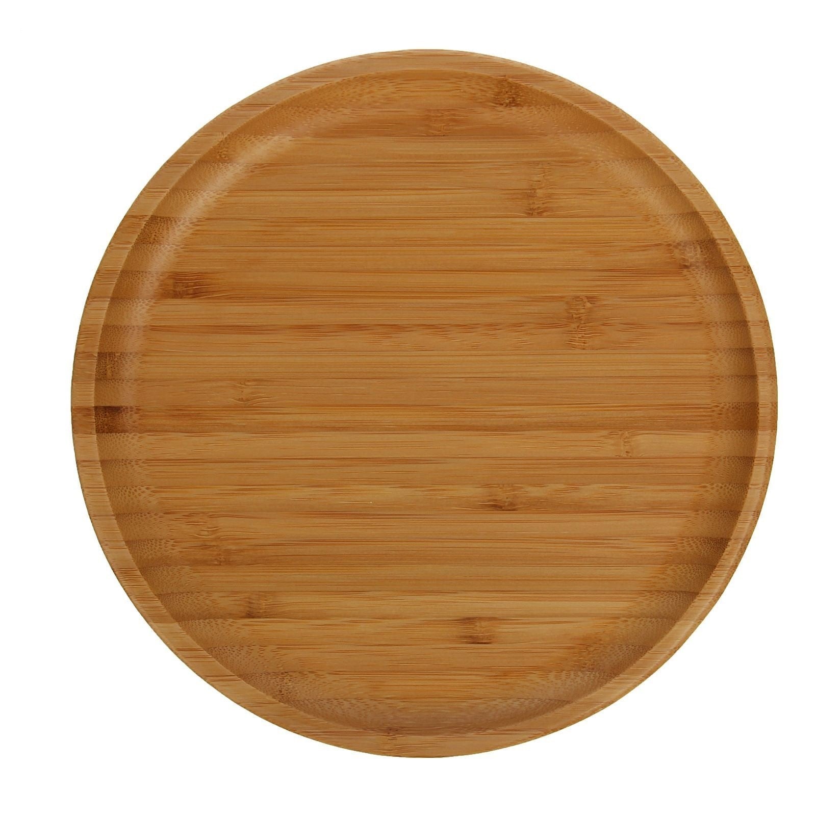 Bamboo Round Plate 9" inch |For Appetizers / Barbecue / Steak - Metromarketstore