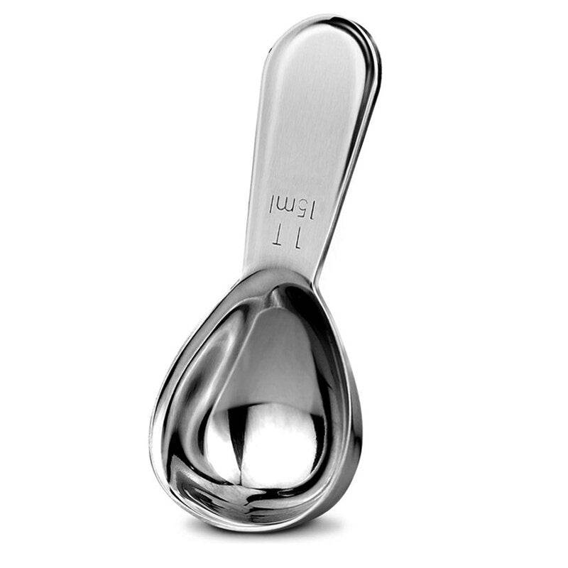Coffee Scoop Stainless Steel Measuring Spoon Coffee Spoon Silver Gold - Metromarketstore