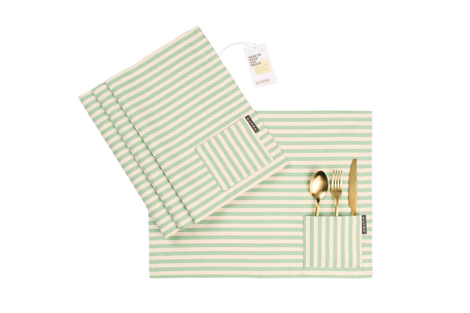 Cotton Cloth Placemats, Set of 4 - Metromarketstore