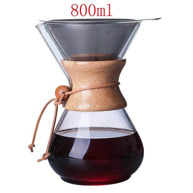 Glass Filter-Free Drip Coffee Maker | No Paper Filters, Pure Coffee Taste - Metromarketstore