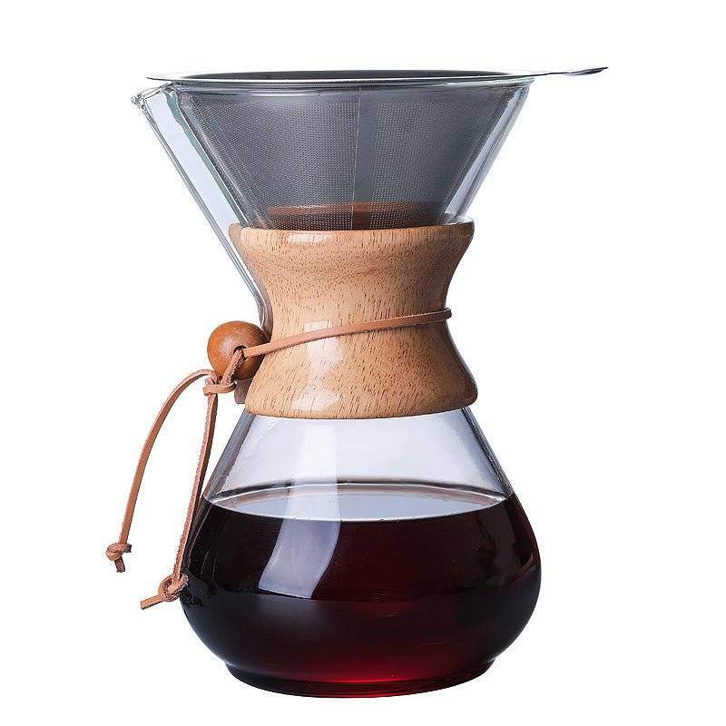 Glass Filter-Free Drip Coffee Maker | No Paper Filters, Pure Coffee Taste - Metromarketstore