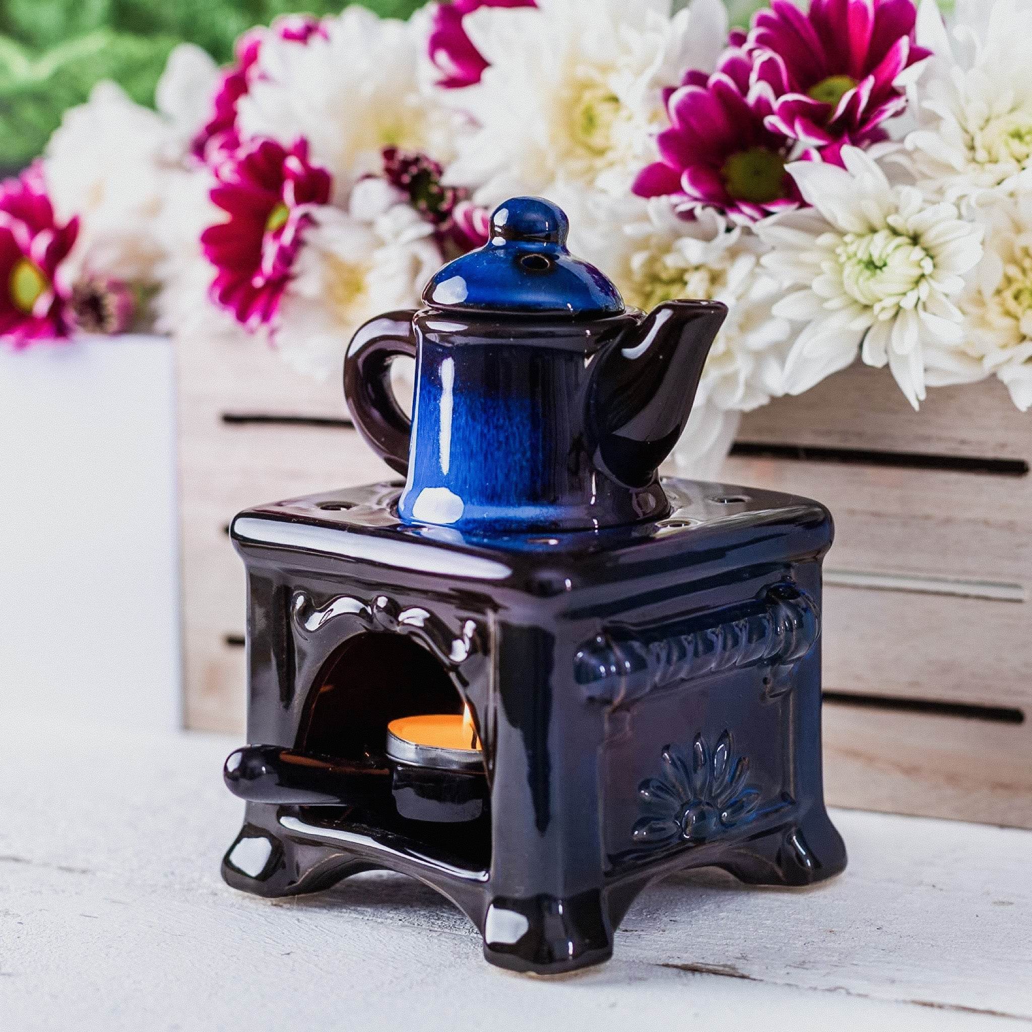 Teapot Essential Oil Wax Melt Warmer Burner - Metromarketstore