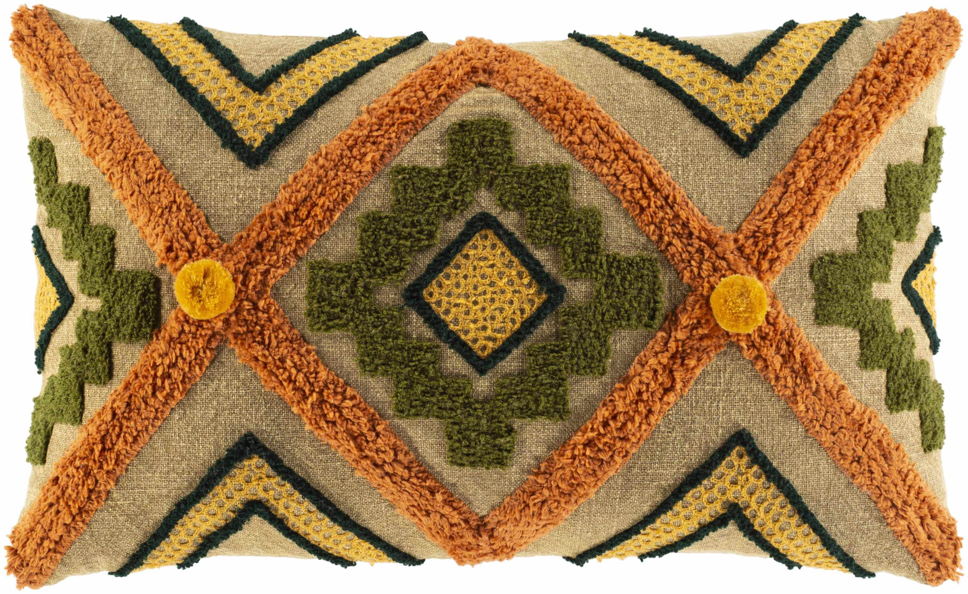 Skibbereen Boho Geometric Lumbar Pillow - Metromarketstore